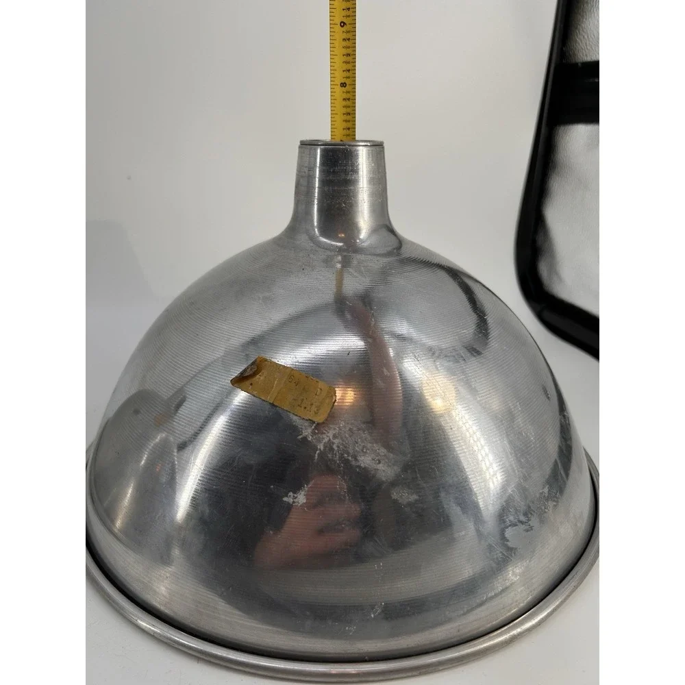 Vintage Industrial Aluminum Reflector Shade 11.5